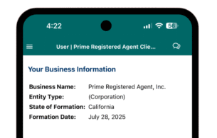 Business Entity Information