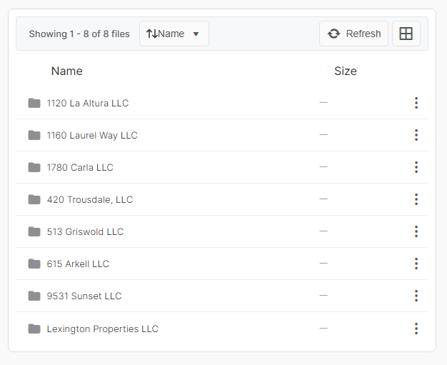 Enterprise documents