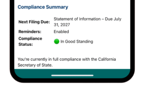 Never miss a compliance